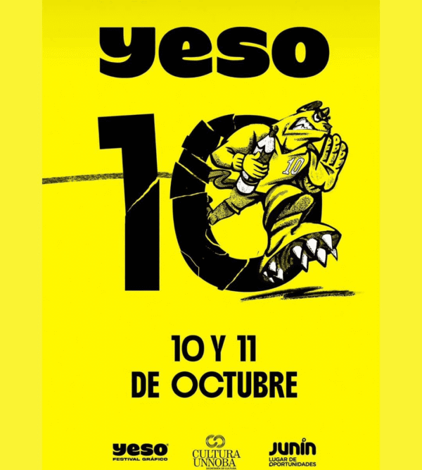 Flyer de Festival Yeso