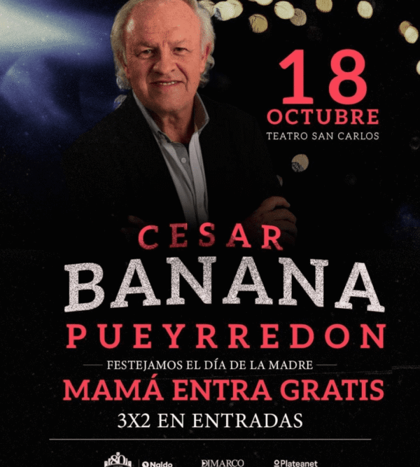 Flyer de Cesar Banana